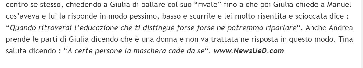 Anticipazioni Uomini e donne