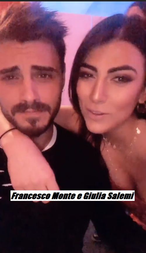 Francesco Monte pubblica un video con Giulia Salemi