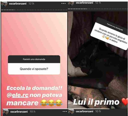 Oscar Branzani risponde alle domande su instagram