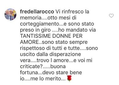 Ex corteggiatore Uomini e donne Rocco Fredella