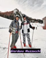 Giordano Mazzocchi in vacanza in montagna