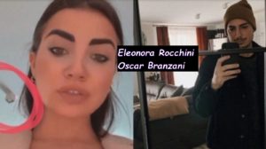 Eleonora Rocchini e Oscar Branzani potrebbero tornare a breve insieme , lei intanto è andata a Napoli