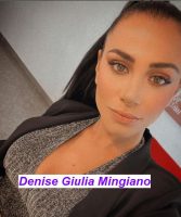 Primo piano di Denise Giulia Mingiano corteggiatrice di Matteo Ranieri a Uomini e donne