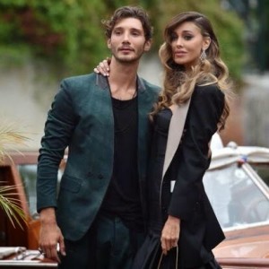 Stefano de Martino e Belen Rodriguez felici sul Red Carpet