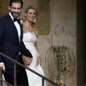 Foto di Michelle Hunziker e Tommaso Trussardi