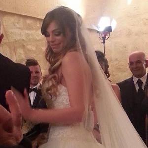 Foto di Aldo Palmeri e Alessia Cammarota a Camemi dopo matrimonio