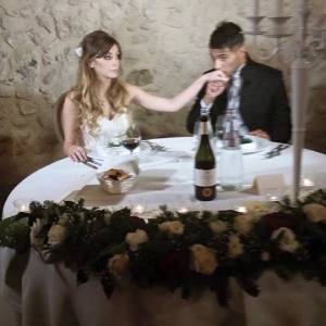 Foto di Aldo Palmeri e Alessia Cammarota a Camemi dopo matrimonio