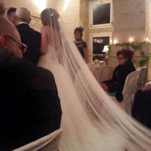 Foto di Aldo Palmeri e Alessia Cammarota a Camemi dopo matrimonio