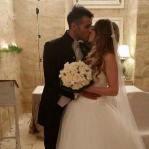 Aldo Palmeri e Alessia Cammarota foto dal matrimonio