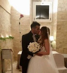 Aldo Palmeri e Alessia Cammarota foto dal matrimonio