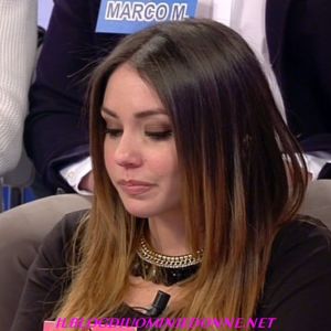 Foto di Sharon Bergonzi dalla puntata della non scelta