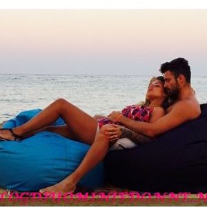 Foto di Eugenio Colombo e Francesca del Taglia in vacanza in Africa