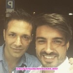 Foto di Fabio Colloricchio con il suo agente Daniele de Falco