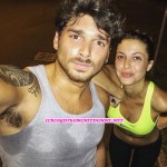 Valentina Rapisarda e Andrea Cerioli Jogging notturno a Bologna