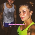 Valentina Rapisarda e Andrea Cerioli Jogging notturno a Bologna