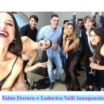 Fabio Ferrara e Ludovica Valli con Belen Rodriguez a Castellamare di Stabia