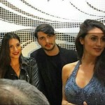 Fabio Ferrara e Ludovica Valli con Belen Rodriguez a Castellamare di Stabia