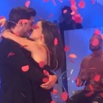 Bacio fra Eleonora e Oscar dopo la scelta.