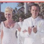 Ivana Trump e Rossano Rubicondi il giorno del matrimonio