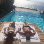 Alessandra de Angelis e Emanuele d'Avanzo in vacanza a Mykonos