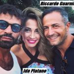 Ida Platano insieme con la sua fidanzata Riccardo Guarnieri