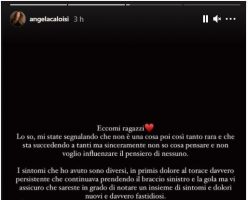 Angela Caloisi ricoverata in Ospedale dopo il vaccino, ora sta bene parte 1