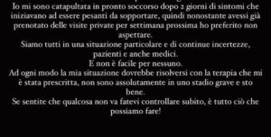 Angela Caloisi ricoverata in Ospedale dopo il vaccino, ora sta bene parte 3