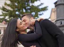 Matteo Ranieri e Valeria Cardone si abbracciano