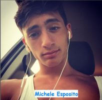 Michele Esposito selfie , ballerino della scuola di Amici di Maria de Filippi