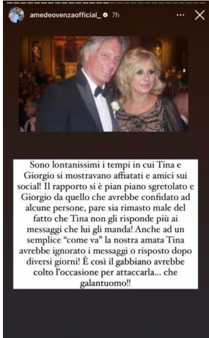 Uominiedonne Giorgio Manetti Molto Duro Con Tina Cipollari Si Augura Che Venga Epurata Dal