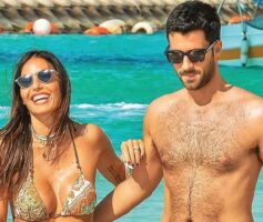 Elisabetta Gregoraci con il compagno Giulio Fratini