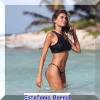 Miss Universo Argentina a Pechino Express posa in spiaggia in bikini