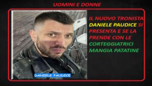 Daniele Pudice nuovo tronista di Uominiedonne