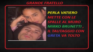 Perla Vatiero e Mirko Brunetti