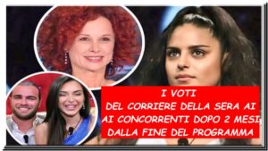 Perla Vatiero e Beatrice Luzzi i voti del Corriere della Sera