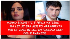 Mirko Brunetti e Perla Vatiero non hanno ancora fatto pace