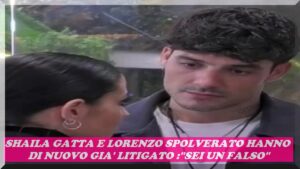 Lorenzo Spolverato e Shaila Gatta